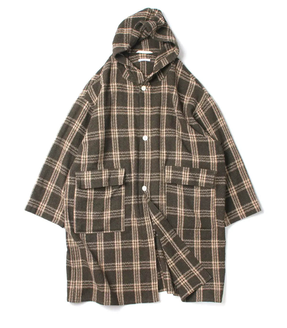 AURALEE FINX WEATHER CLOTH CHECK COAT | 브랜드 중고거래 AURALEE FINX WEATHER CLOTH CHECK COAT | 브랜드 중고거래